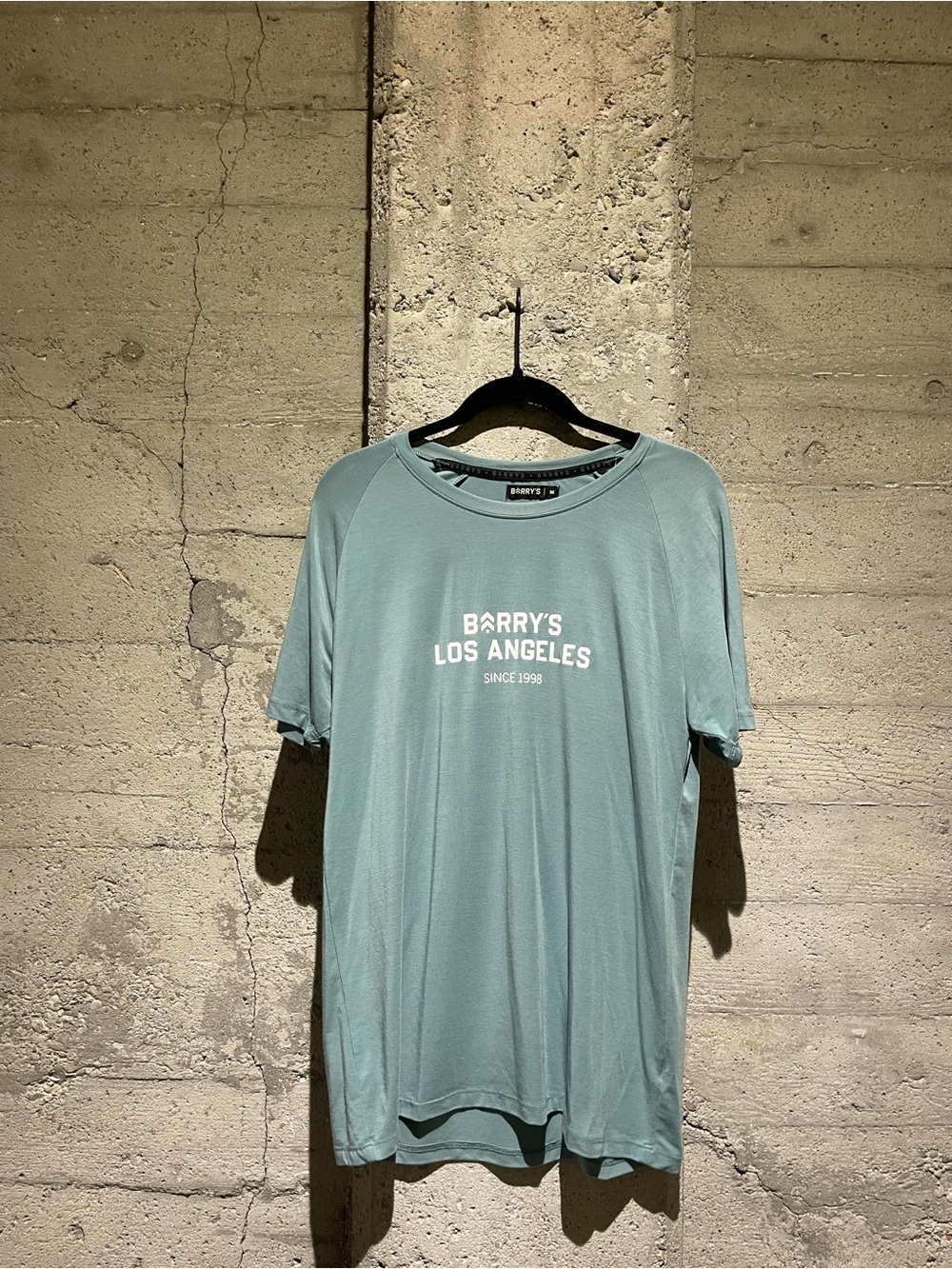 BARRY’S Los Angeles Men's Teal Crewneck Tee Size: Medium NWOT 🏷️ (SOLD OUT)